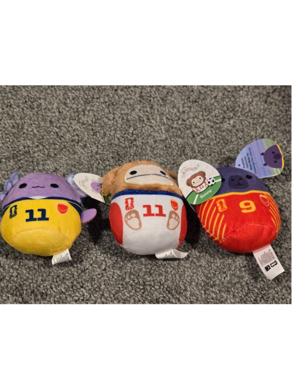 Squishmallows FIFA World Cup Plush Toy Set One Size Multicolor mcdonalds toys